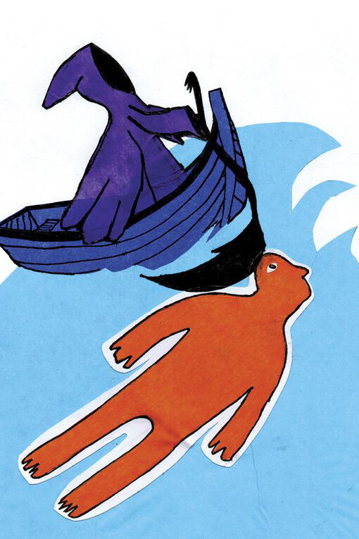 Diego Padilla, ilustración de «El sueño azul»
