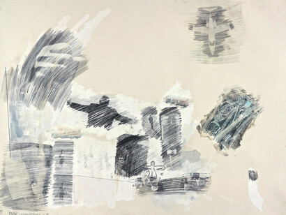 Robert Rauschenberg, Transfer Drawings from the 1950s and 1960s. Courtesy of Offer Waterman