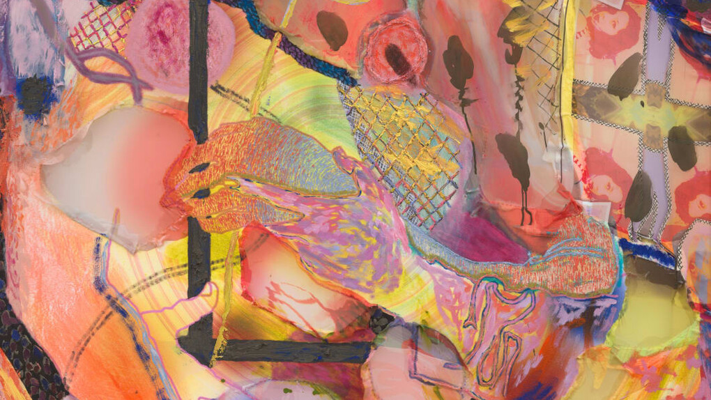 Gaby Collins-Fernandez, Handsy at the apocalypse, 2024. Courtesy of Rachel Uffner Gallery