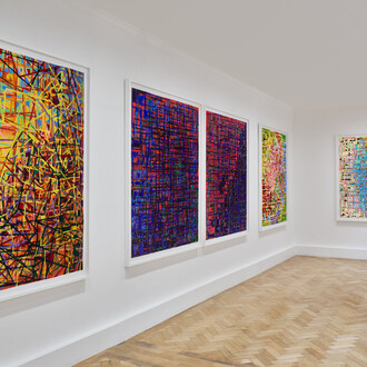 Rick Lowe, exhibition view. Courtesy of Gagosian Gallery