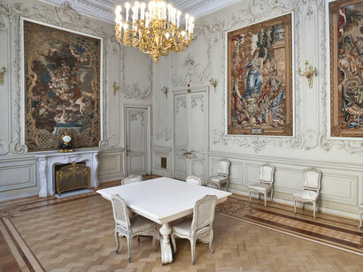 The Nevsky Suite of Rooms, Exhibition view. Courtesy of The State Hermitage Museum