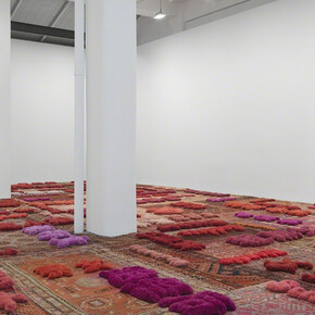 Protruding Patterns, Exhibition view. Courtesy of Galerie Lelong & Co.