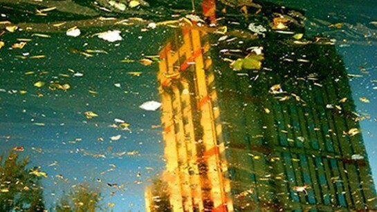 Han Bing, Polluted Veil of Lace: Urban Amber, 2005, 100 x 150cm, 60x90cm Photography