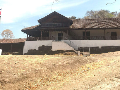 La emblemática casona de la hacienda de Santa Rosa, en Guanacaste (Costa Rica), donde se derrotó al ejército filibustero de William Walker el 20 de marzo de 1856. Foto: Luko Hilje