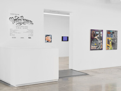 Installation View, Under Pressure, 2023. Courtesy of Beyond the Streets and Control Gallery