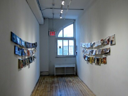 On the Wall, Exhibition view. Courtesy of Carter Burden Gallery