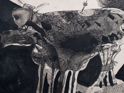 Under the vastness of the sky. Courtesy of Kiran Nadar Museum of Art