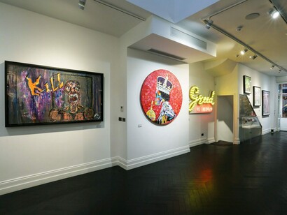 Retrospective,Exhibition view. Courtesy of Maddox Gallery