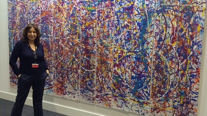 Sarit Lichtenstein con la obra «Danzas Nocturnas»