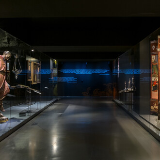 Portuguese presence in Asia, exhibition view. Courtesy of Fundação Oriente