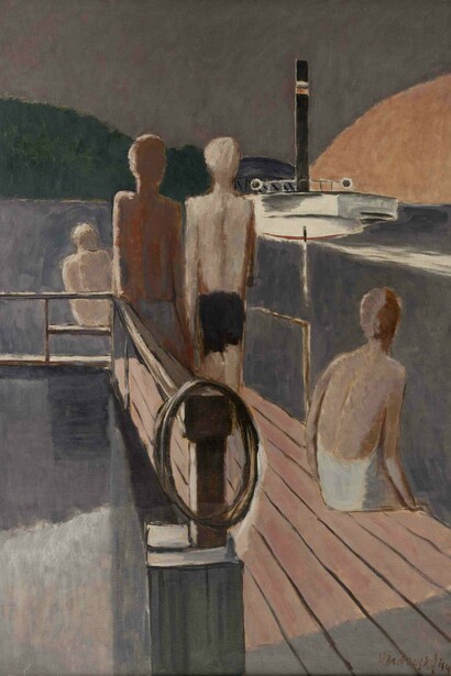 Václav Bartovský, Koupání, 1942