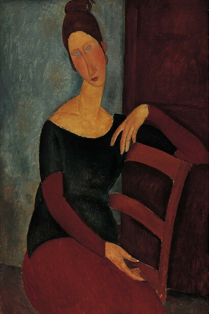 Jeanne Hébuterne, 1918 byAmedeo Modigliani, 1884-1920