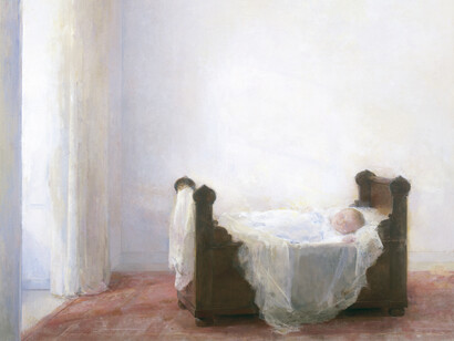 Carmen Laffón, Inés Laffón in her cot (detail), 1995. Courtesy of Museo Nacional Thyssen-Bornemisza