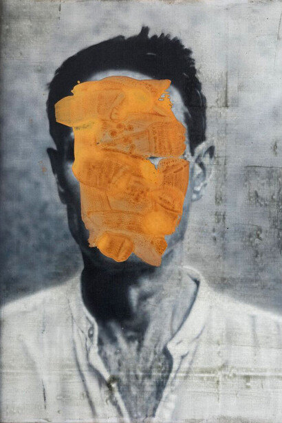 John Keane, Twelve Selves (Selve Six), Oil on Linen, 2017, (c) John Keane, Courtesy of Flowers Gallery, London and New York 
 