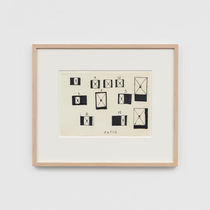 René Daniëls, Works on paper. Courtesy of Modern Art Gallery