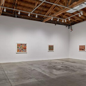 Winfred Rembert, Hard times, exhibition view. Courtesy of Hauser & Wirth Gallery