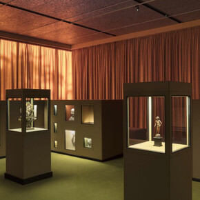 Wes Anderson and Juman Malouf. Courtesy of Fondazione Prada