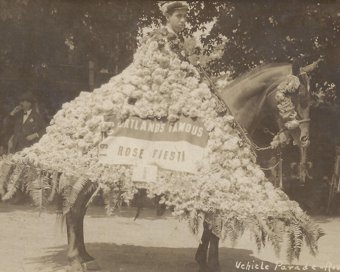 Madame Caroline Testout. Courtesy of Oregon Historical Society