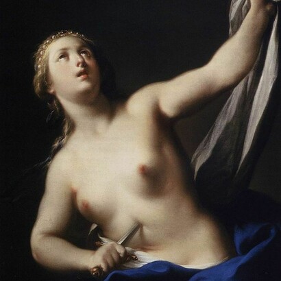 O suicídio de Lucrécia segundo Andrea Casali