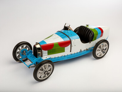 Bugatti Type 35, de P. Fontanelle, decorado por Sonia Delanuay, 1925-1928