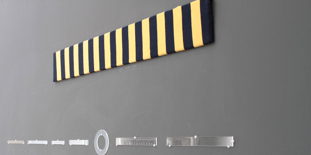Cevdet Erek. Rulers and Rhythm Studies/ Estudios de ritmos y reglas ( selección), 2007, Courtesy by the artist and MUAC