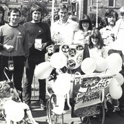 Campaign for Nuclear disarmament protest, Glasgow, c1980s. Courtesy of National Museums Scotland 