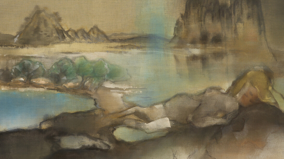 Leiko Ikemura, Tokaido, 2015. Courtesy of Lisson Gallery