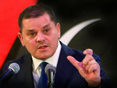 Abdul Hamid Dbeibah, primo ministro del governo nazionale libico. È stato fortemente criticato dal primo ministro del Parlamento libico Bashagha, che ha considerato illegale l'accordo firmato con la Turchia