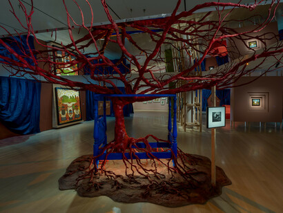 Frida and Dieg, The last dream, exhibition view. Courtesy of MoMA