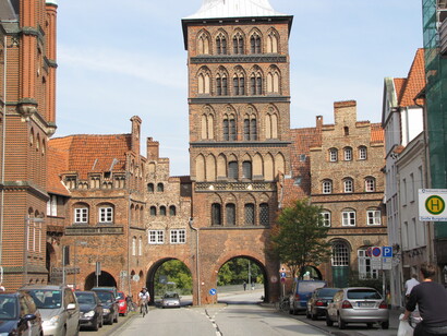 Lübeck. Burgtor
