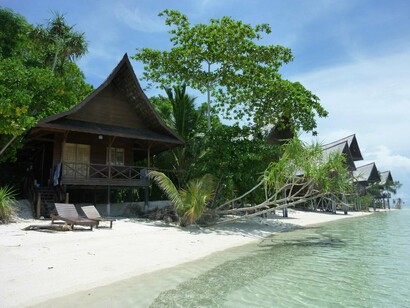 Un bungalow sulla spiaggia