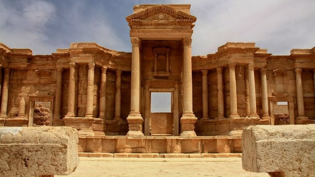 Il teatro di Palmyra, Syria