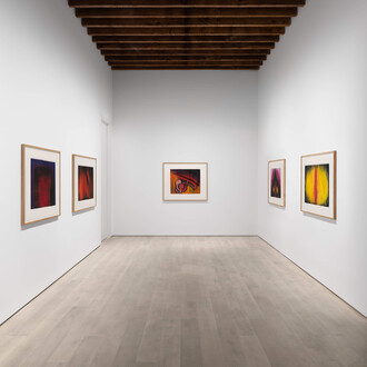 Anish Kapoor, Drawings, exhibition view. Courtesy of Lisson Gallery
