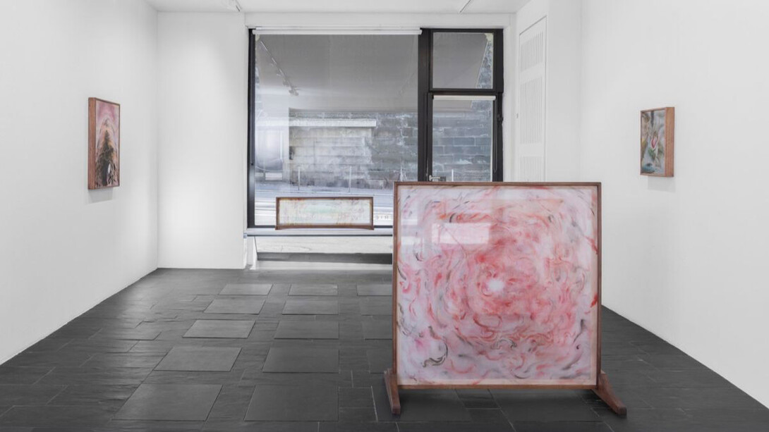 Lêna Bùi, Skin in my stomach, exhibition view. Courtesy of Galerie Urs Meile