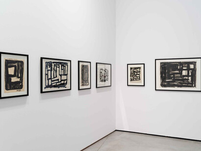 Jannis Kounellis, Labyrinth without walls, exhibition view. Courtesy of Es Baluard Museu d'Art Contemporani de Palma