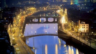 General view of the capital of Ireland