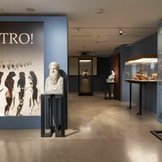 Museo del Ara Pacis presenta las difíciles vivencias de los actores y de los otros grandes protagonistas del mundo teatral en la antigua Roma, Italia