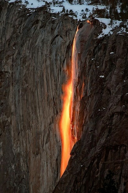 Cola de caballo. Yosemite