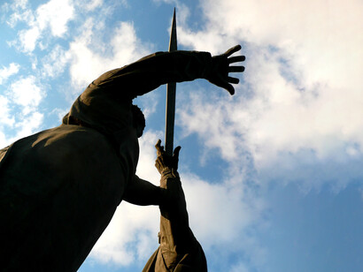 Magnitogorsk rear front memorial, detail 