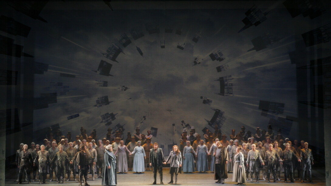 Escena final de «Fidelio»