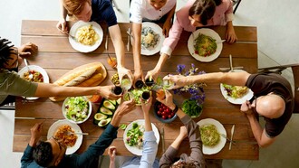 Refeições unem tradição e partilha