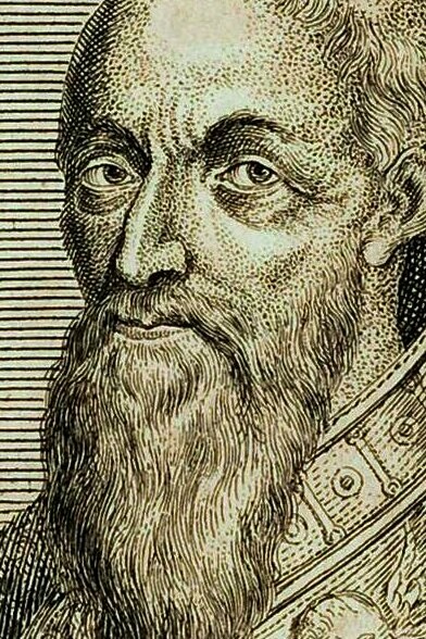 Retrato anónimo del Papa Alejandro VI, publicado en el siglo XVII