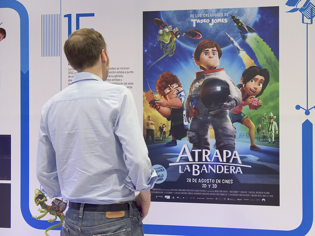 Visita a la exposición "Atrapa la bandera"