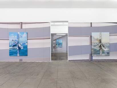 Eliza Douglas, Guggenheim, exhibition view. Courtesy of Overduin & Co. Gallery