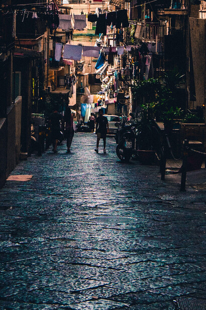 Per i vicoli di Napoli