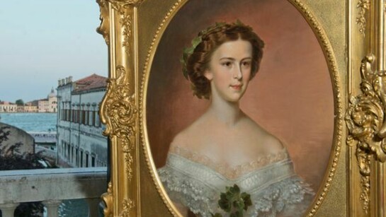 Ritratto di Sissi ed esterno © Fondazione Musei Civici di Venezia - Foto di Graziano Arici