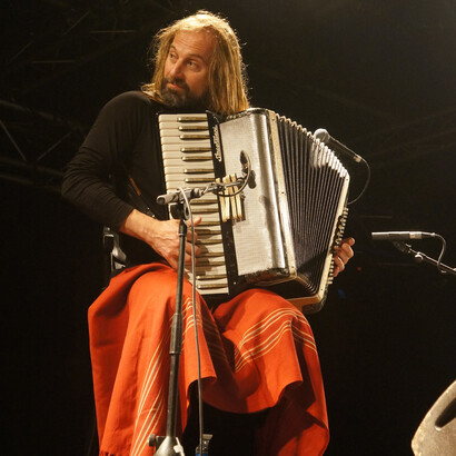 Chango Spasiuk at Babel Med 2015. Photo credit: Catalina Maria Johnson
