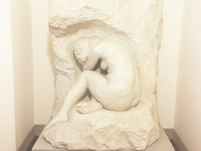 Una donna che cercava calma e silenzio