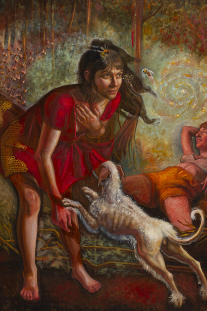 Flo Giovanni Pacini, Bees, 2023. Courtesy of Space 776 Gallery