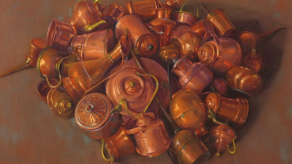Janet Monafo. Past & Present. Courtesy of Vose Galleries